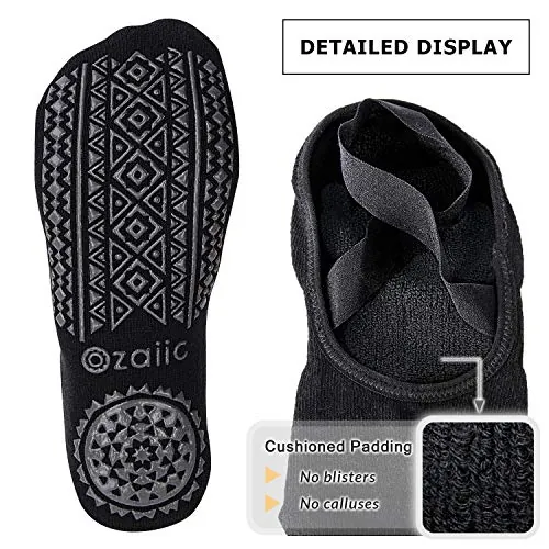 Ozaiic Pilates Socks Review: Non-Slip Grip Yoga Socks image 5