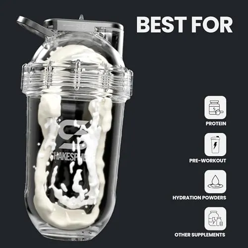 SHAKESPHERE Shaker Bottle Review: 24oz Protein Mixer image 6