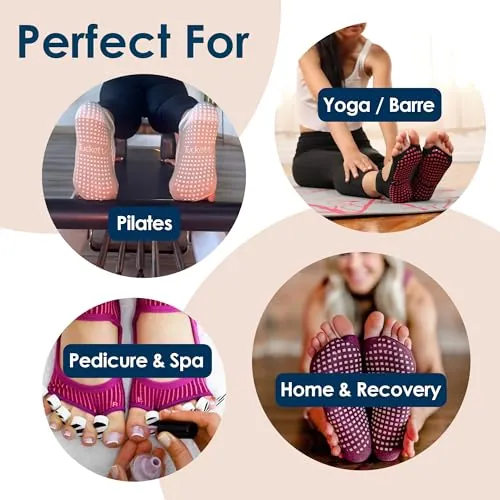 Tucketts Allegro Toeless Pilates Socks Review image 6