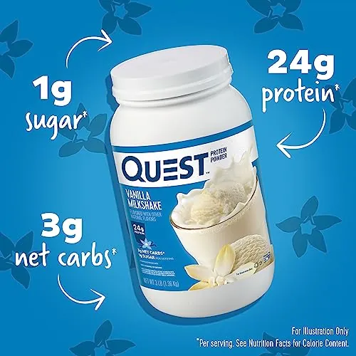 Quest Vanilla Milkshake Protein Powder Review image 2