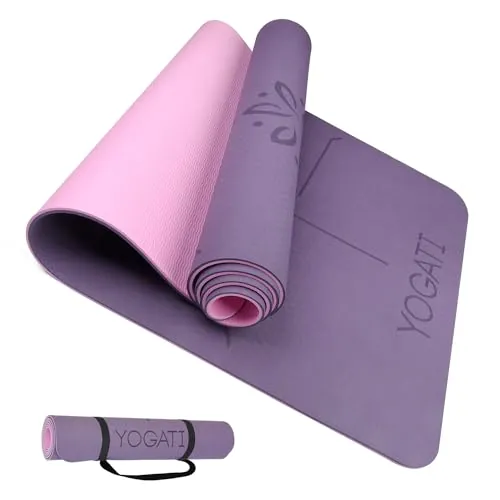 YOGATI Yoga Mat Review: Alignment Yoga Mat Analysis