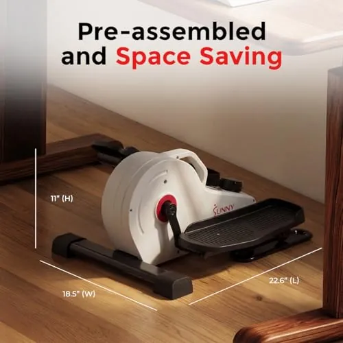 Sunny Health & Fitness Under Desk Elliptical Review image 6