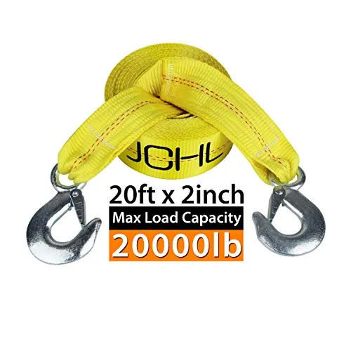 JCHL Tow Strap Review: 2x20 ft Recovery Strap Analysis image 2
