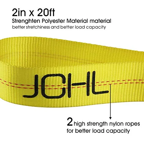 JCHL Tow Strap Review: 2x20 ft Recovery Strap Analysis image 4