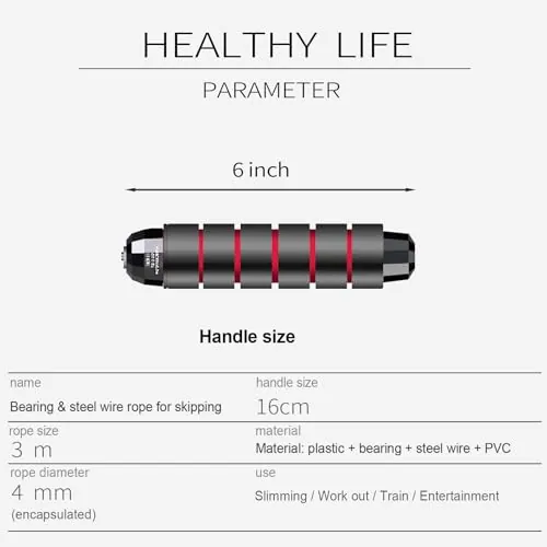 DEGOL Skipping Rope Review: Adjustable Speed Jump Rope image 4