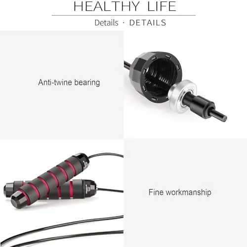 DEGOL Skipping Rope Review: Adjustable Speed Jump Rope image 5