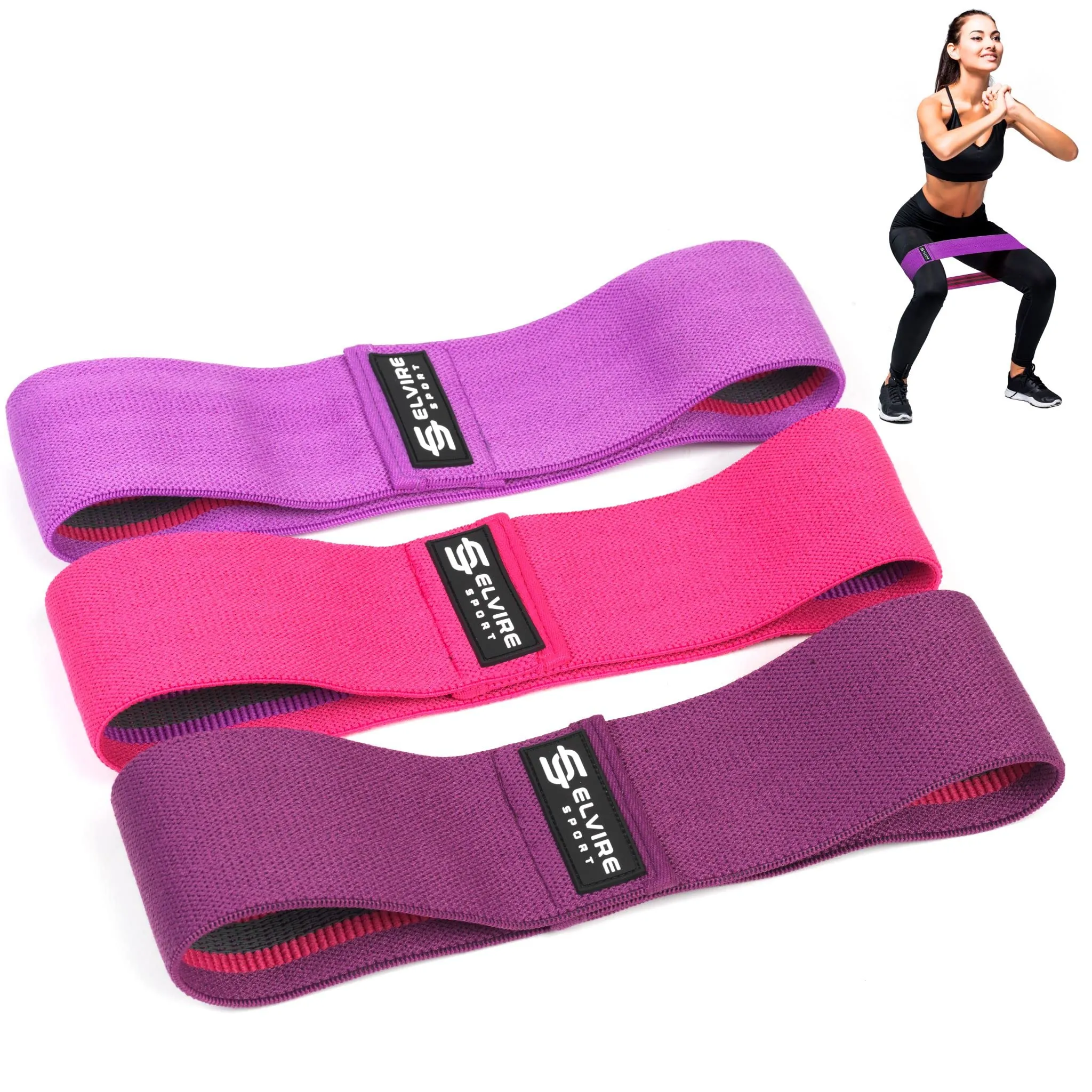 ELVIRE Fabric Resistance Bands Review: Home Workout Set image 8