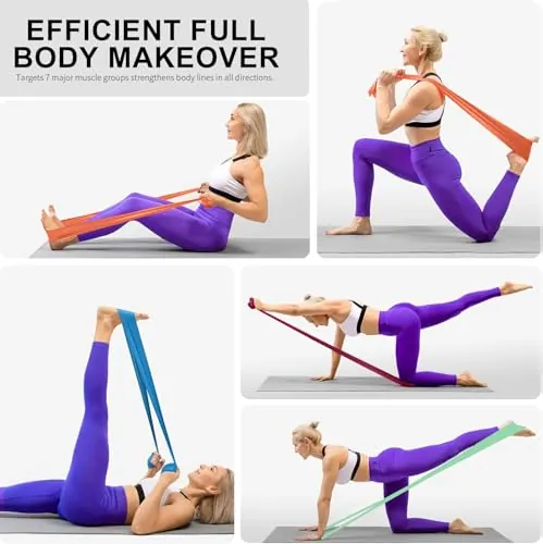 A AZURELIFE Resistance Bands Review: Non-Latex Stretch Bands image 6