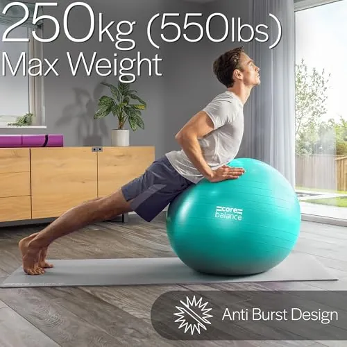 Core Balance Exercise Ball Review: Stability Ball Analysis image 4