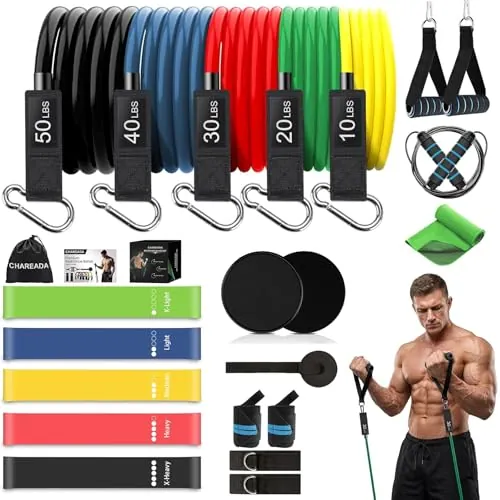CHAREADA 23 Pack Resistance Bands Set Review