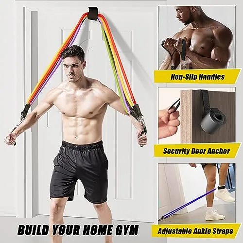 CHAREADA 23 Pack Resistance Bands Set Review image 5