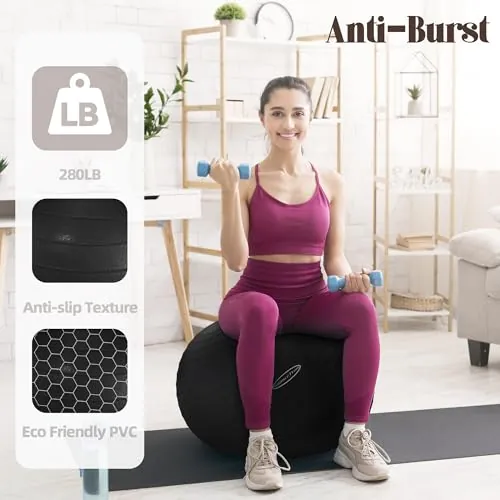Fitvids Exercise Ball Review: Yoga & Balance Ball image 4