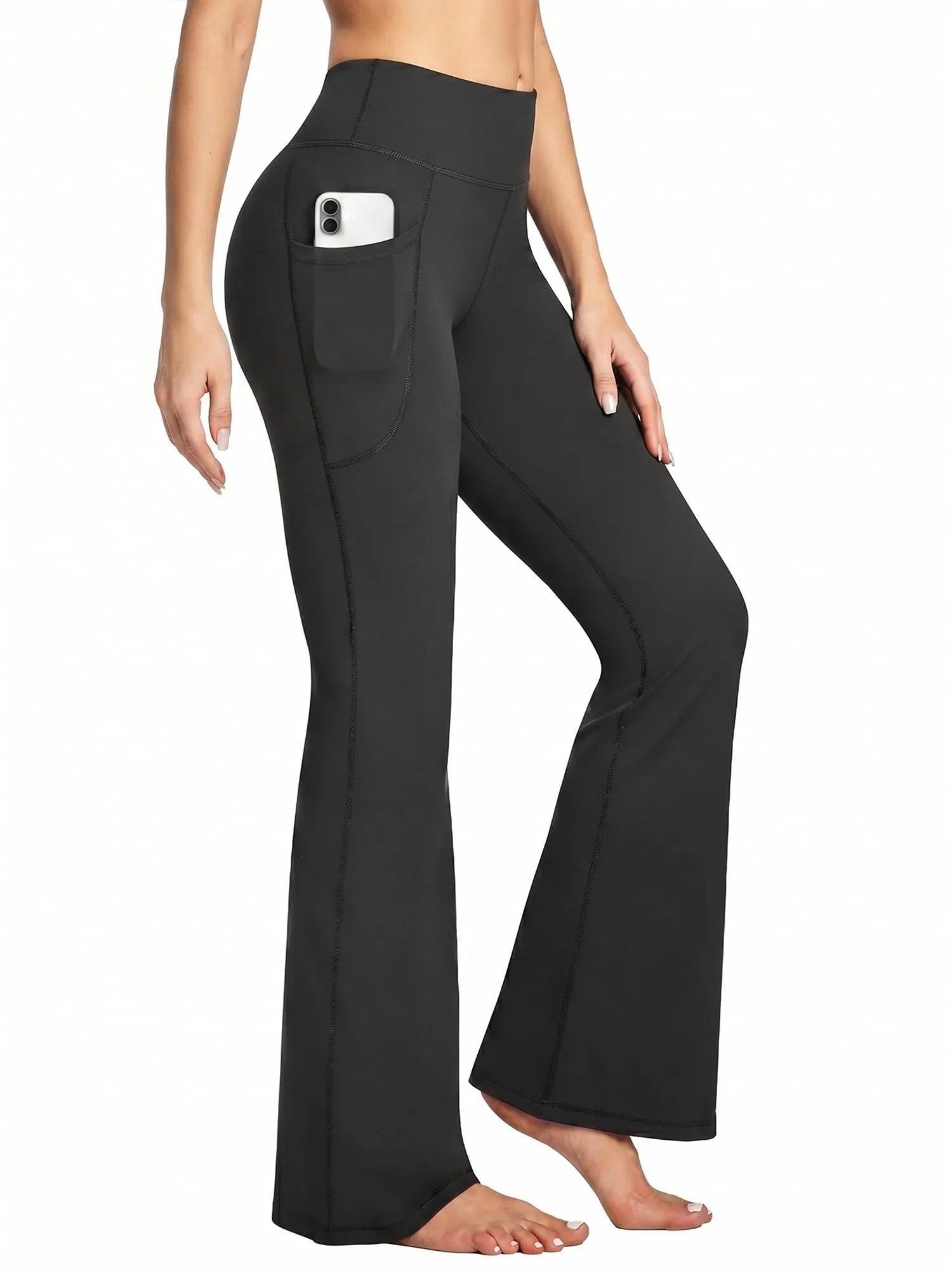 Heathyoga Yoga Pants Review: Bootcut Pants with Pockets image 8
