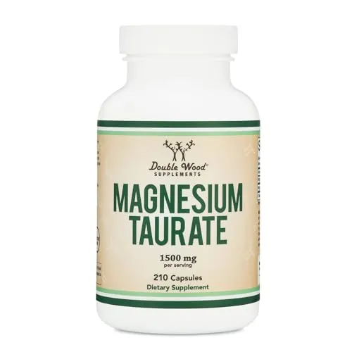 Double Wood Magnesium Taurate Review: Vegan Capsules
