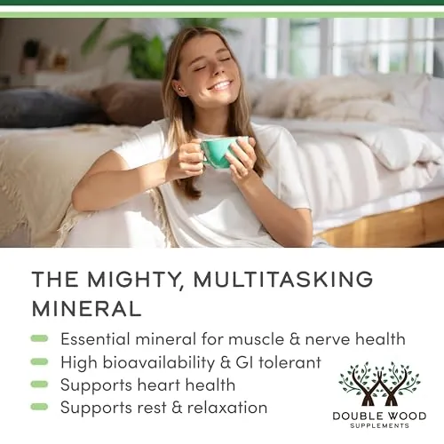 Double Wood Magnesium Taurate Review: Vegan Capsules image 4