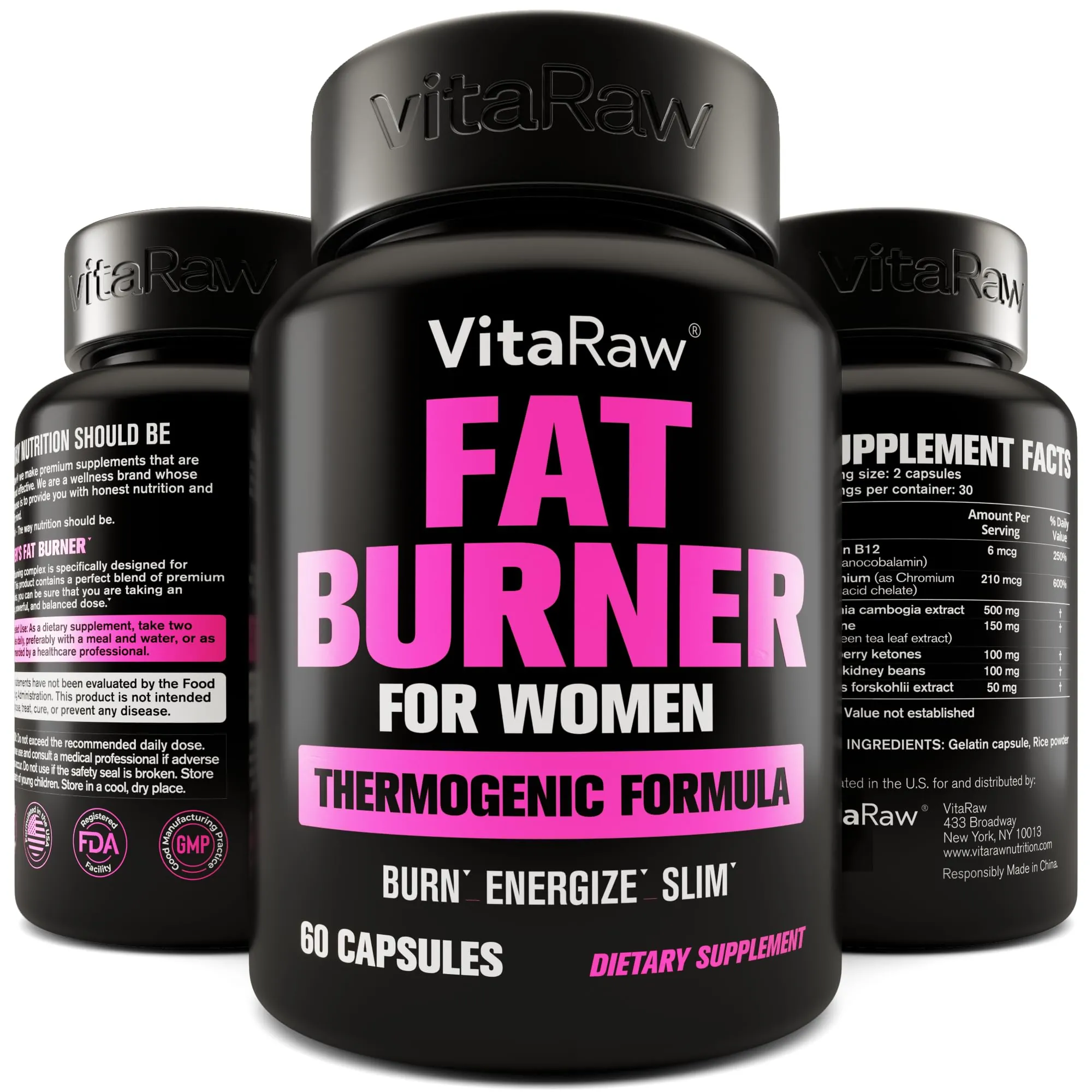 VitaRaw Fat Burner for Women Review: Thermogenic Analysis image 7