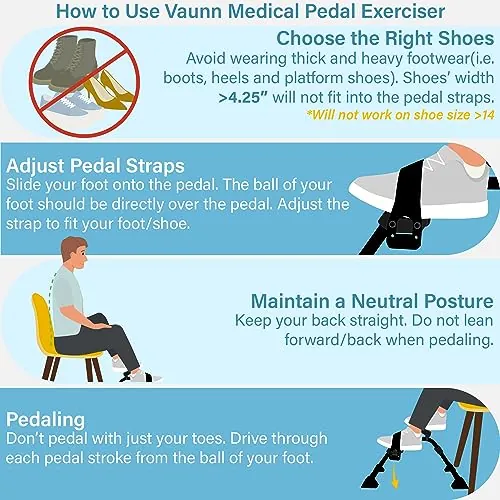 Vaunn Under Desk Bike Pedal Exerciser Review image 6