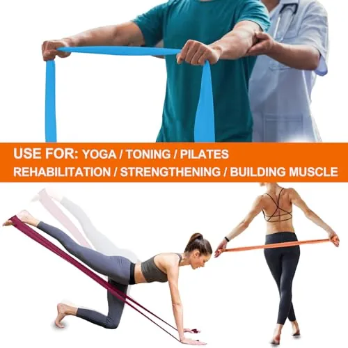 A AZURELIFE Resistance Bands Review: Non-Latex Stretch Bands image 7