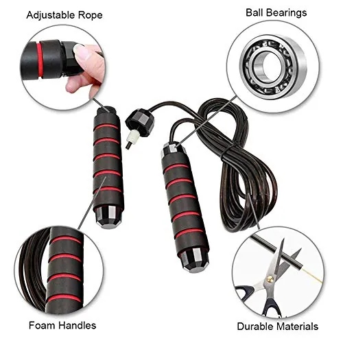 Redify Jump Rope Review: Budget Fitness Jump Rope image 2