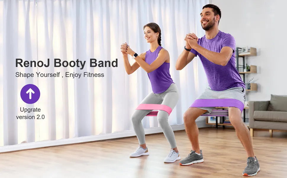 Renoj Resistance Bands Review: Fabric Loop Band Set image 7