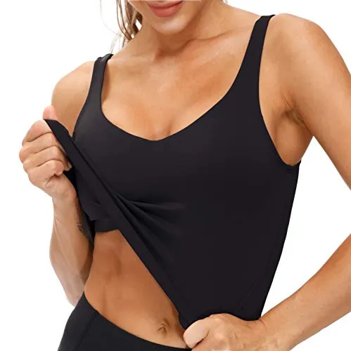 THE GYM PEOPLE Sports Bra Review: Longline Medium Support image 5