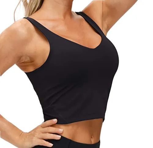 THE GYM PEOPLE Sports Bra Review: Longline Medium Support image 6