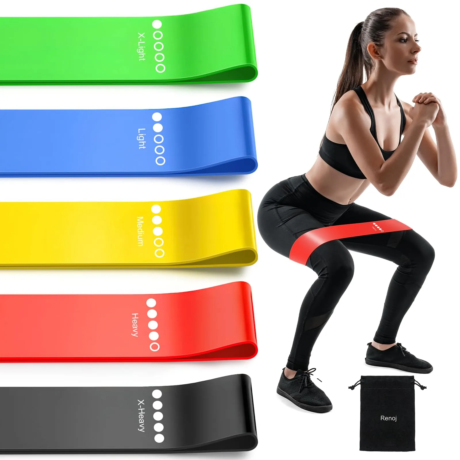 Renoj Resistance Bands Review: 5-Pack Workout Bands image 7