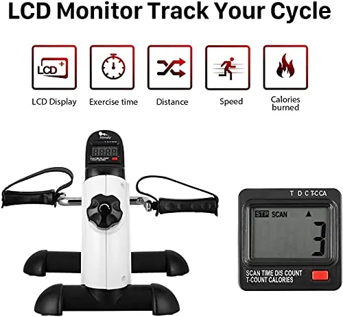 himaly Mini Exercise Bike Review: Under Desk Pedal Exerciser image 2