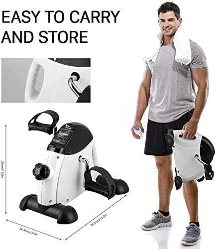 himaly Mini Exercise Bike Review: Under Desk Pedal Exerciser image 4