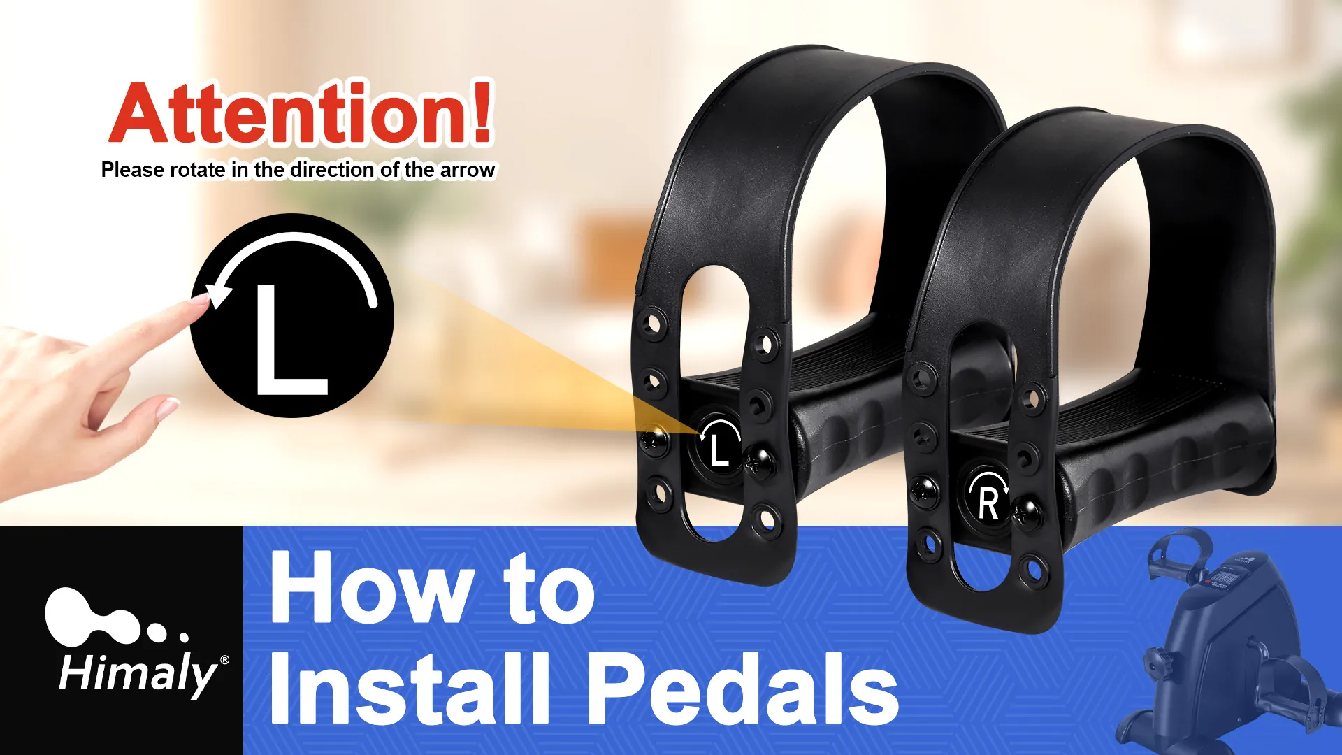 himaly Mini Exercise Bike Review: Under Desk Pedal Exerciser image 7