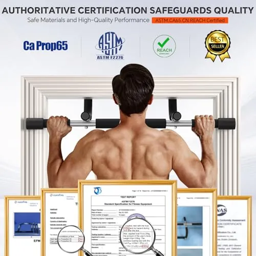 Ally Peaks Pull Up Bar Review: Doorway Strength Bar image 5