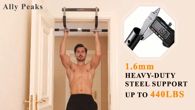Ally Peaks Pull Up Bar Review: Doorway Strength Bar image 7