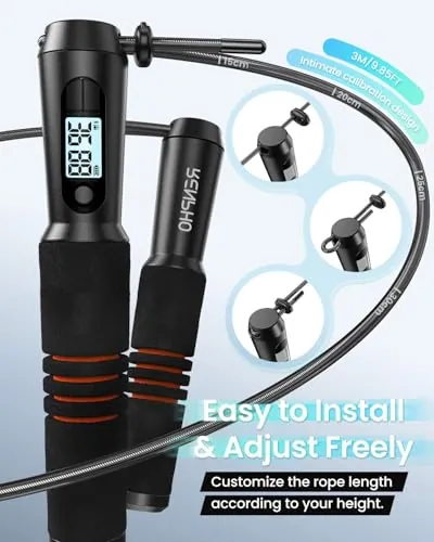 RENPHO Smart Jump Rope Review: App-Tracked Cardio Rope image 5