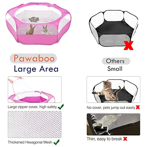 Pawaboo Small Animals Playpen Review: Portable Pet Pen image 4