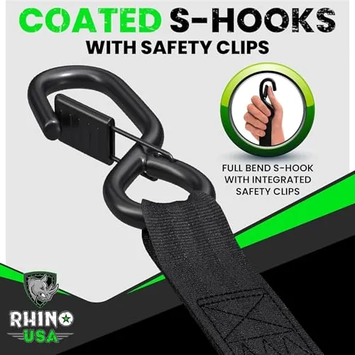 Rhino USA Retractable Ratchet Straps Review image 5