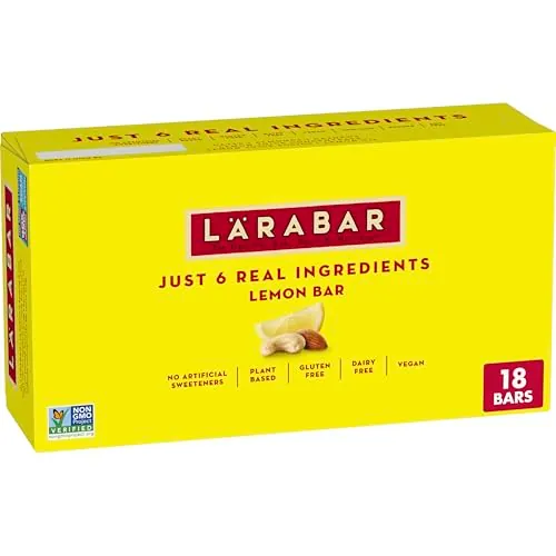 Larabar Lemon Bar Review: Vegan Fruit and Nut Snack Bar