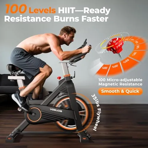 YOSUDA PRO Magnetic Exercise Bike Review image 3