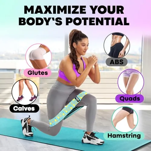 MhIL Fabric Resistance Bands Review: Non-Slip Workout Bands image 5