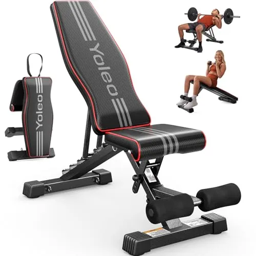 YOLEO Adjustable Weight Bench Review