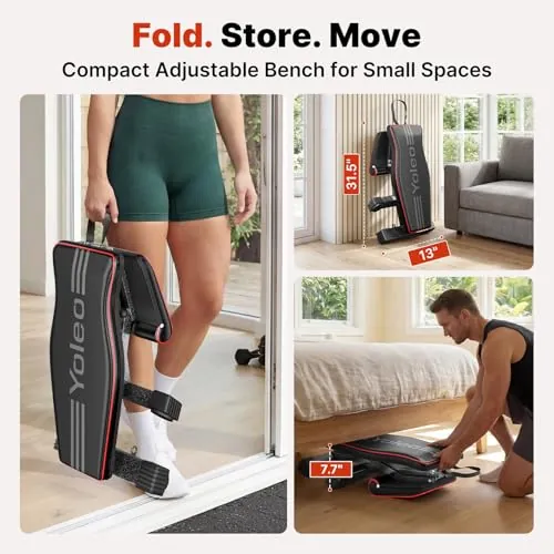 YOLEO Adjustable Weight Bench Review image 5