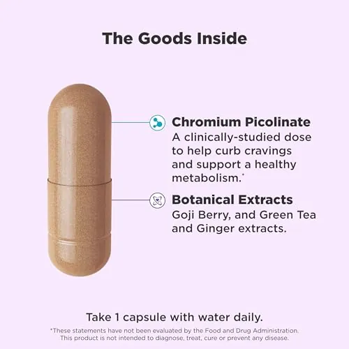 OLLY Combat Cravings Review: Metabolism Support Capsules image 3