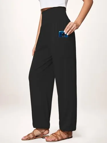 QIANXIZHAN Women's Harem Pants Review: Yoga Lounge Fit image 6