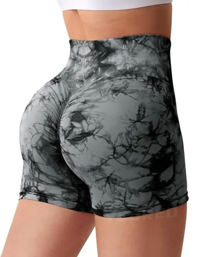 YEOREO High Waist Seamless Workout Shorts Review image 4