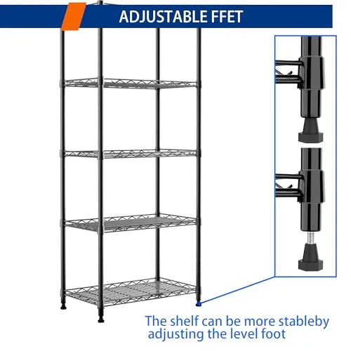 REGILLER 5-Wire Shelving Rack Review image 8