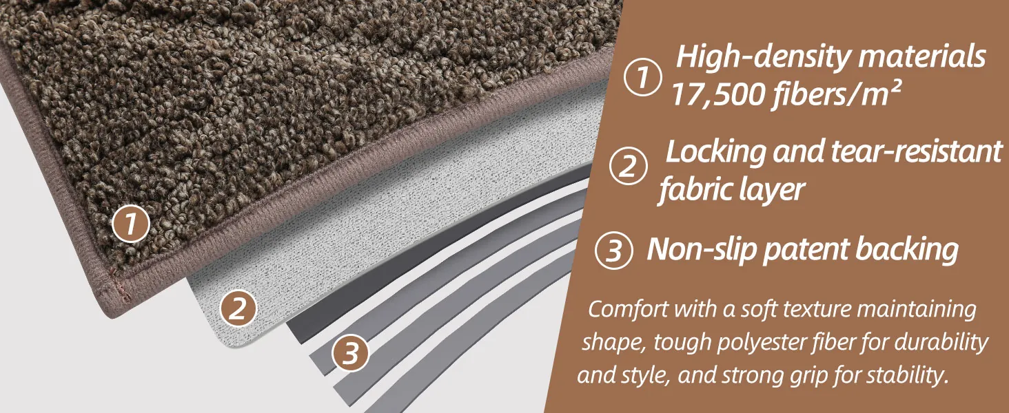 COSY HOMEER Stair Treads Review: Non-Slip Indoor Stair Mats image 9