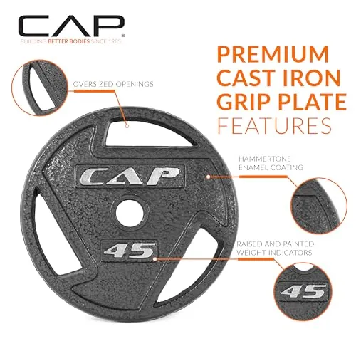 CAP Barbell Olympic Weight Plate Review image 3