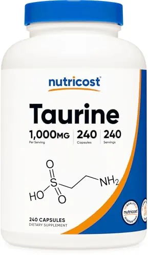 Nutricost Taurine 1000mg Capsules Review