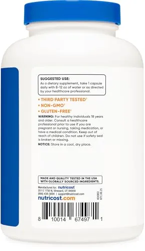 Nutricost Taurine 1000mg Capsules Review image 4