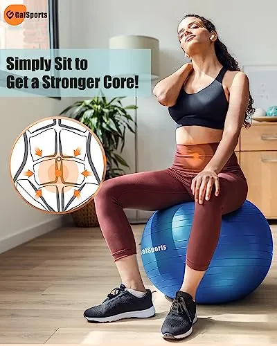 GalSports Stability Ball Review: Budget Yoga Ball Analysis image 2