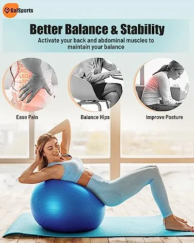 GalSports Stability Ball Review: Budget Yoga Ball Analysis image 3